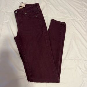 Altar’d State Burgundy Jeggings